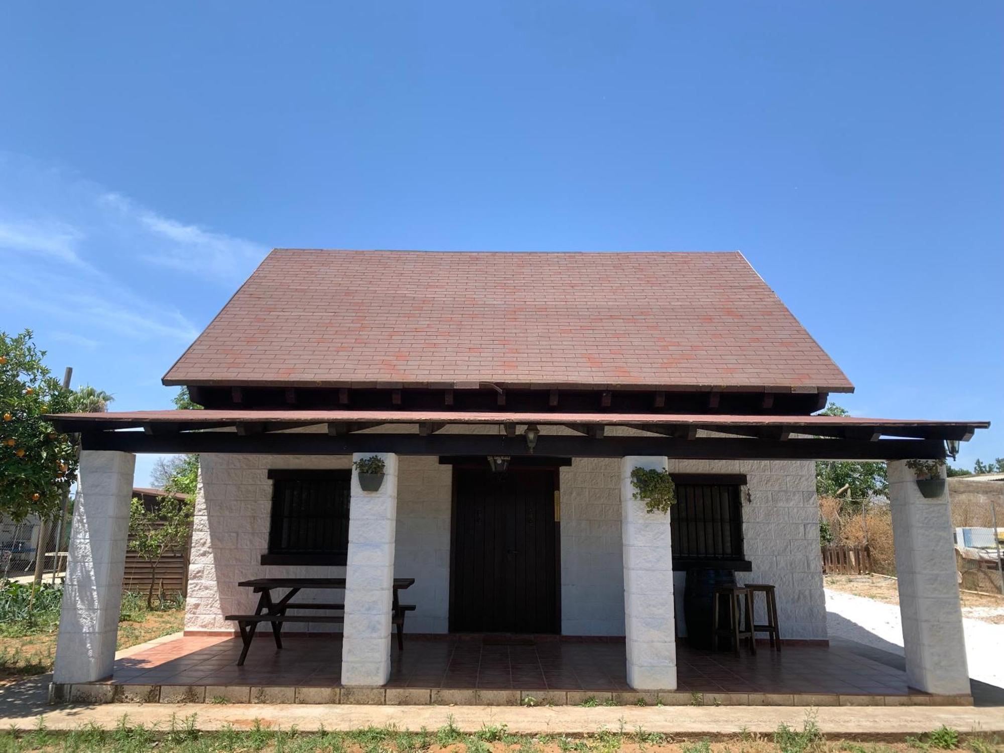 Cabana Rustica La Pililla Pilas Exterior foto
