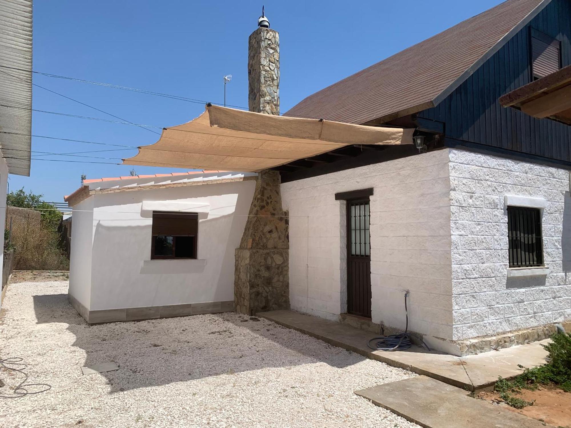 Cabana Rustica La Pililla Pilas Exterior foto
